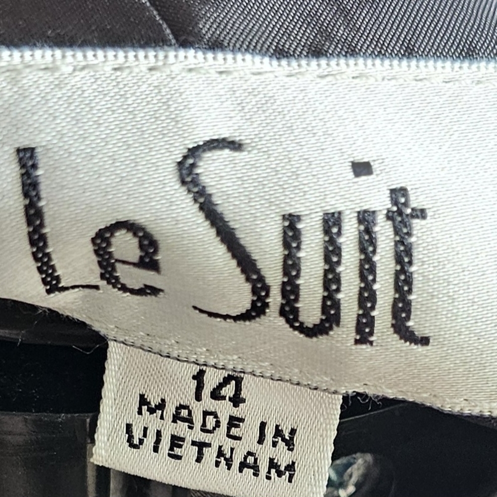 Le Suit Black Tailored Blazer Classic Versatile - Picture 2 of 2
